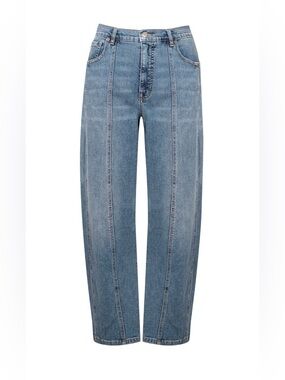 🆕 Jessica Simpson ‘Myrtle’ BARREL LEG Jeans in Medium Wash Plus Sz 16